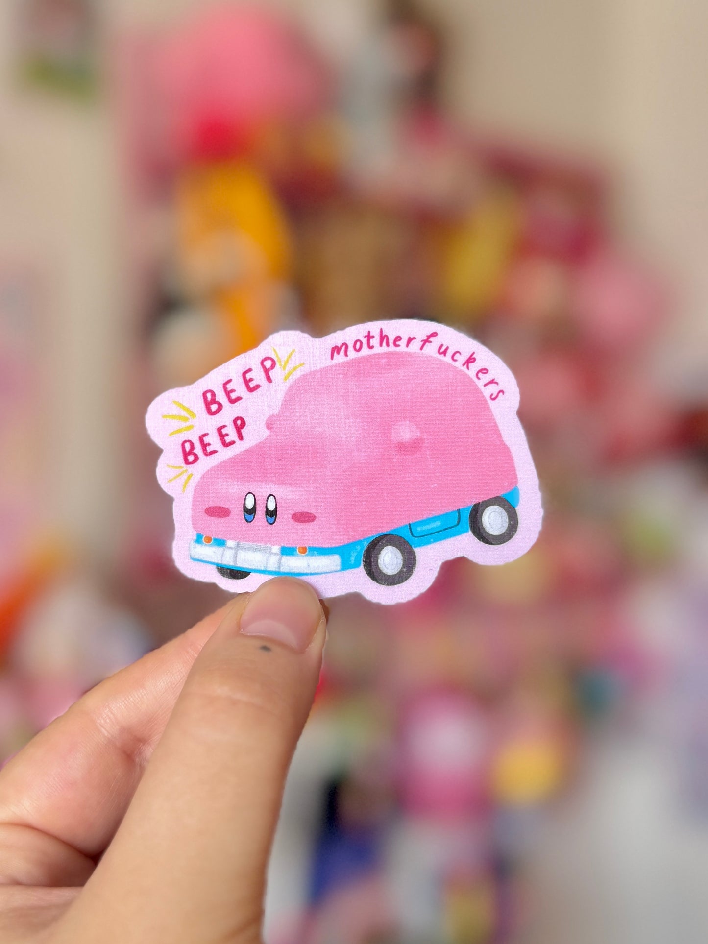 Beep Beep Motherf*ckers! - Sticker