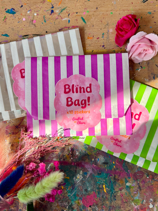 Blind Bag! x10 Stickers