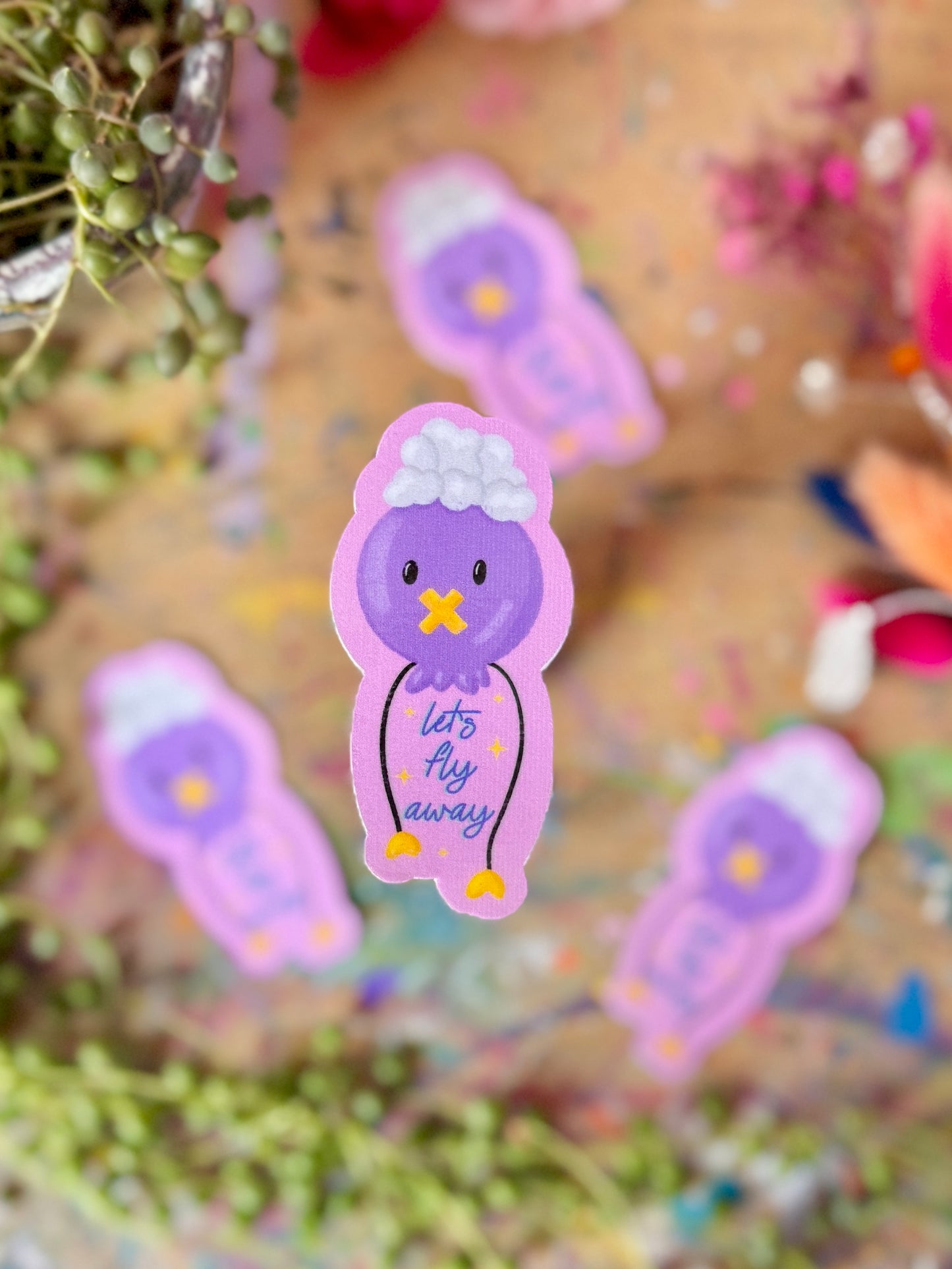 Let’s Fly Away - Sticker