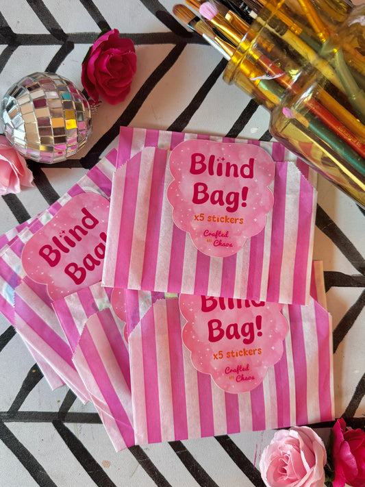 Blind Bag! x5 Stickers