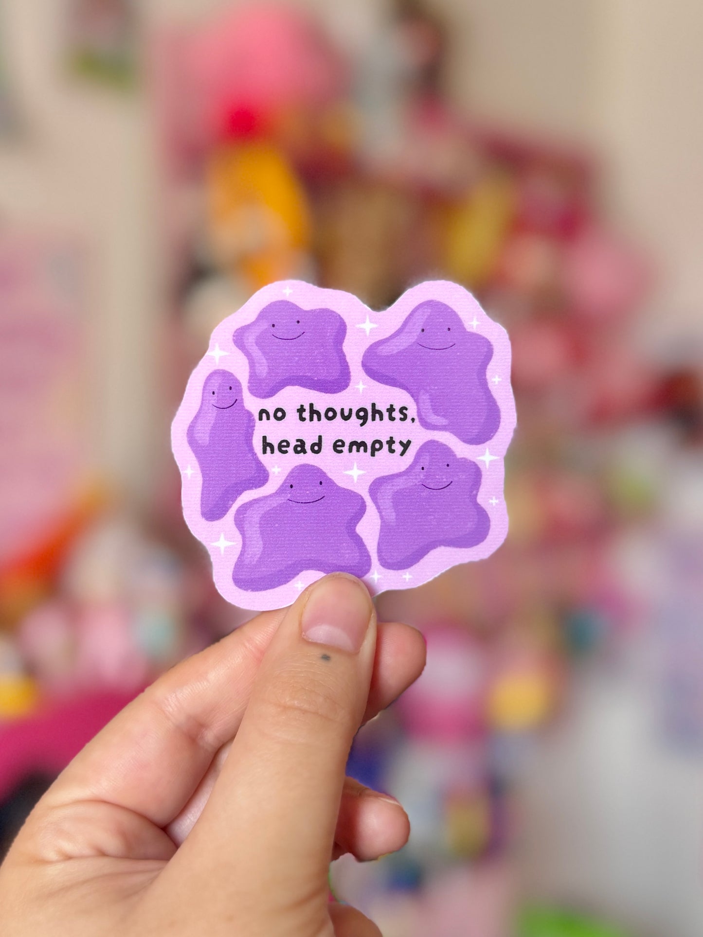 No Thoughts, Head Empty - Sticker
