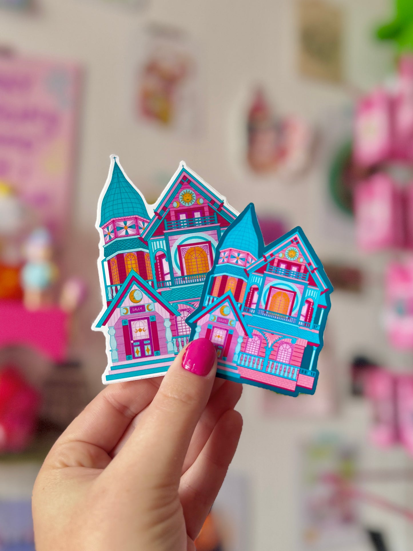 The Witch House Small Sticker