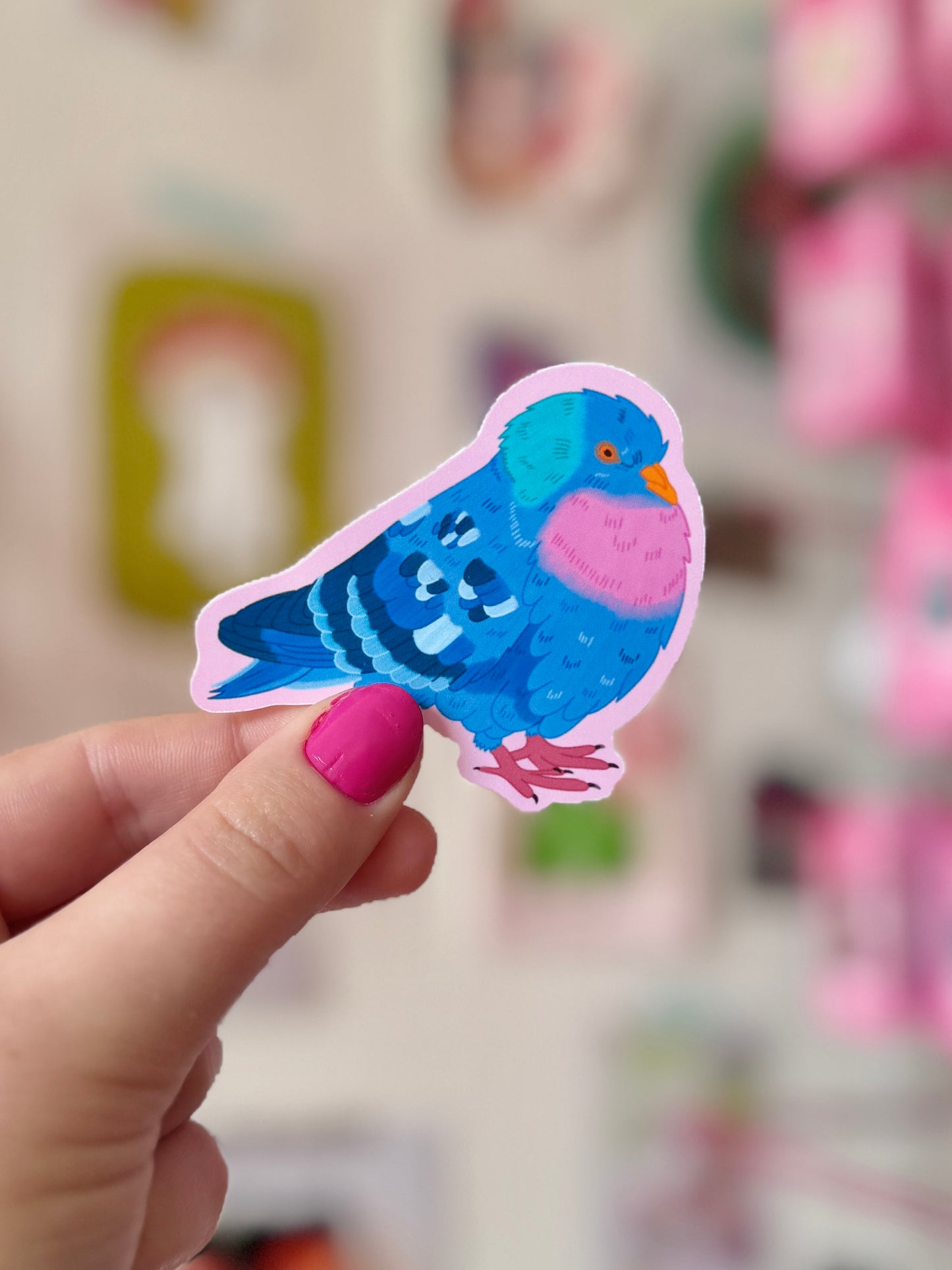 Fancy Pigeon Sticker