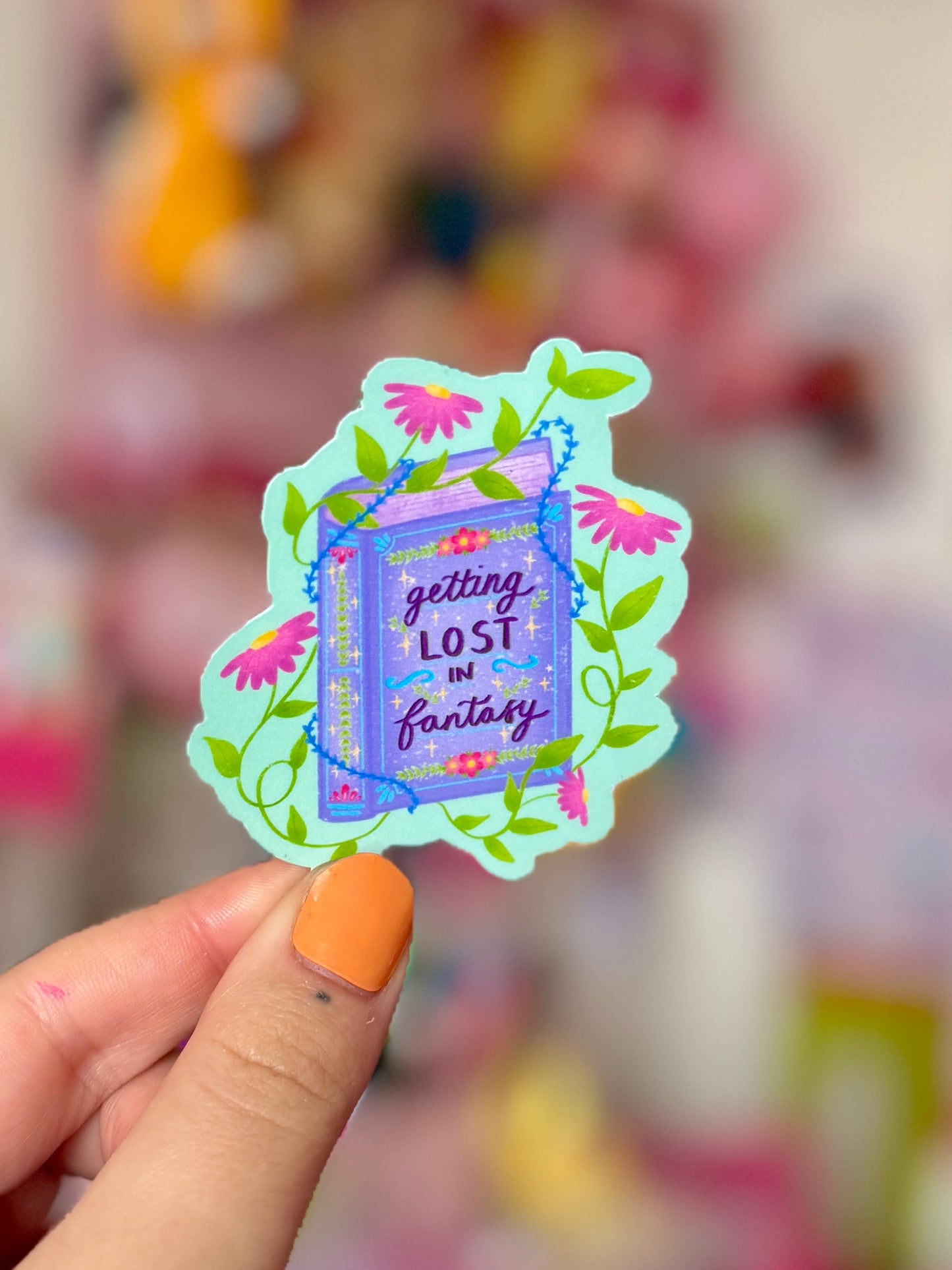 Getting Lost In Fantasy - Sticker