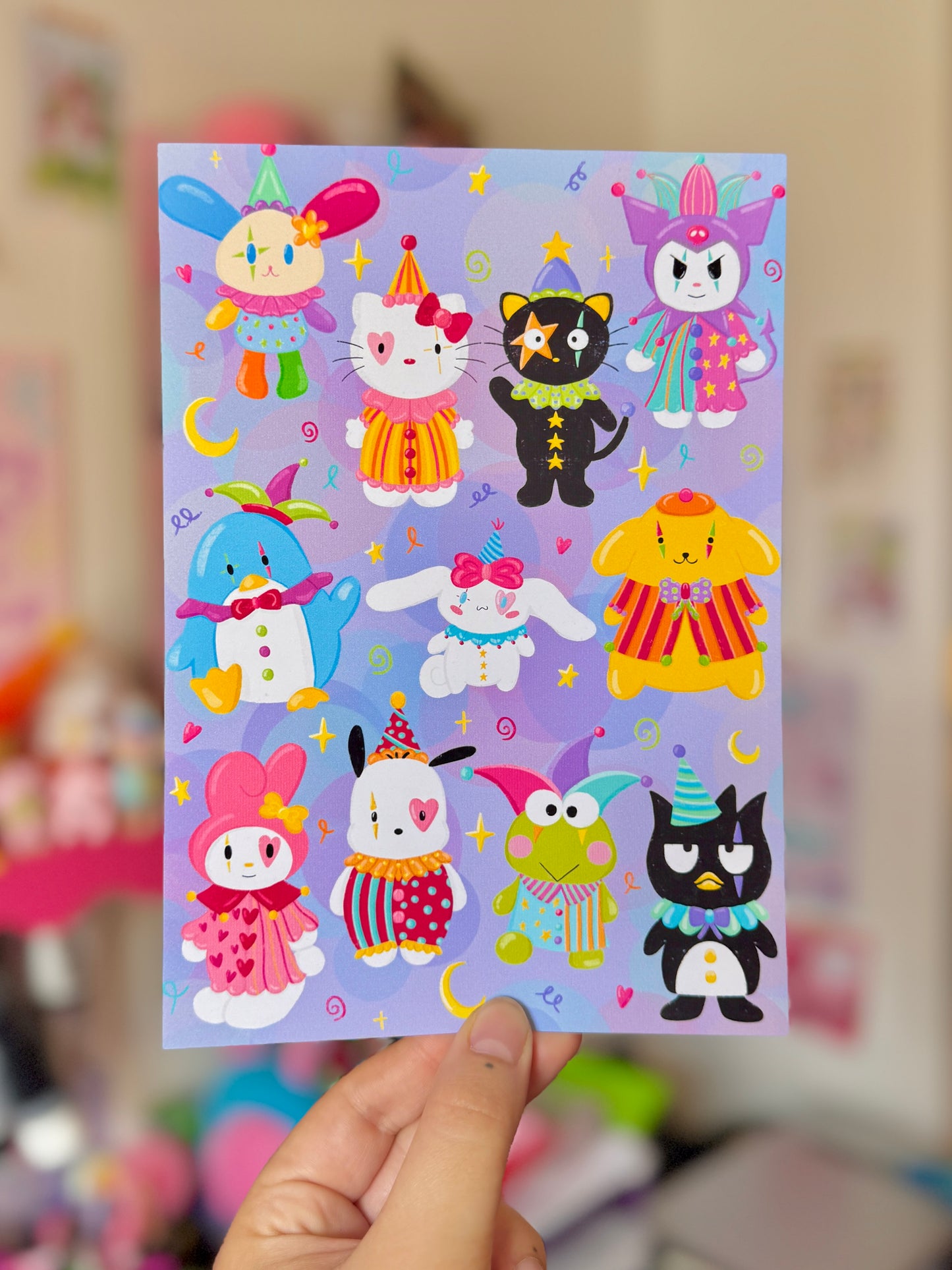 Silly Circus Guys - Print