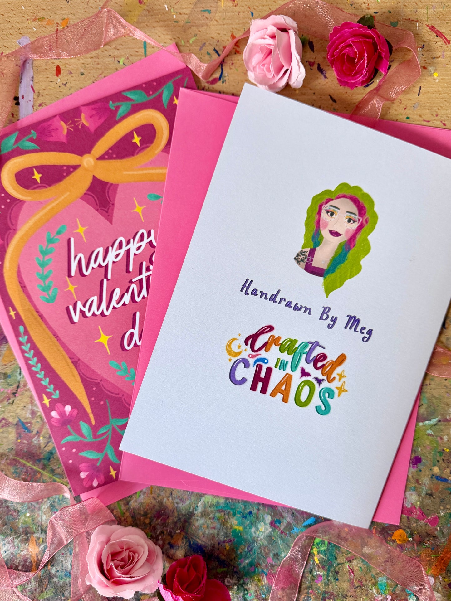 Happy Valentines Day - Greetings Card