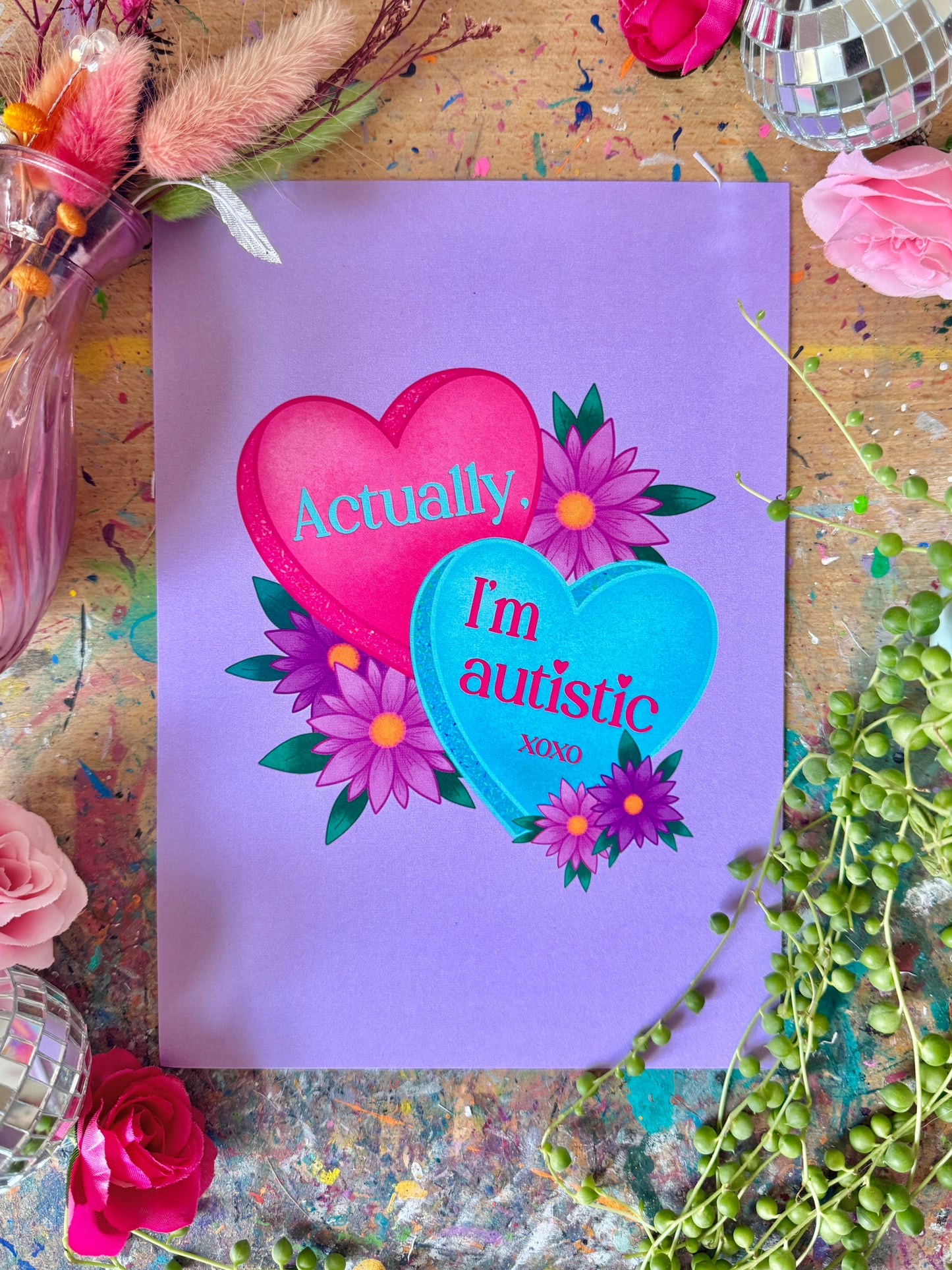Actually, I’m Autistic Print
