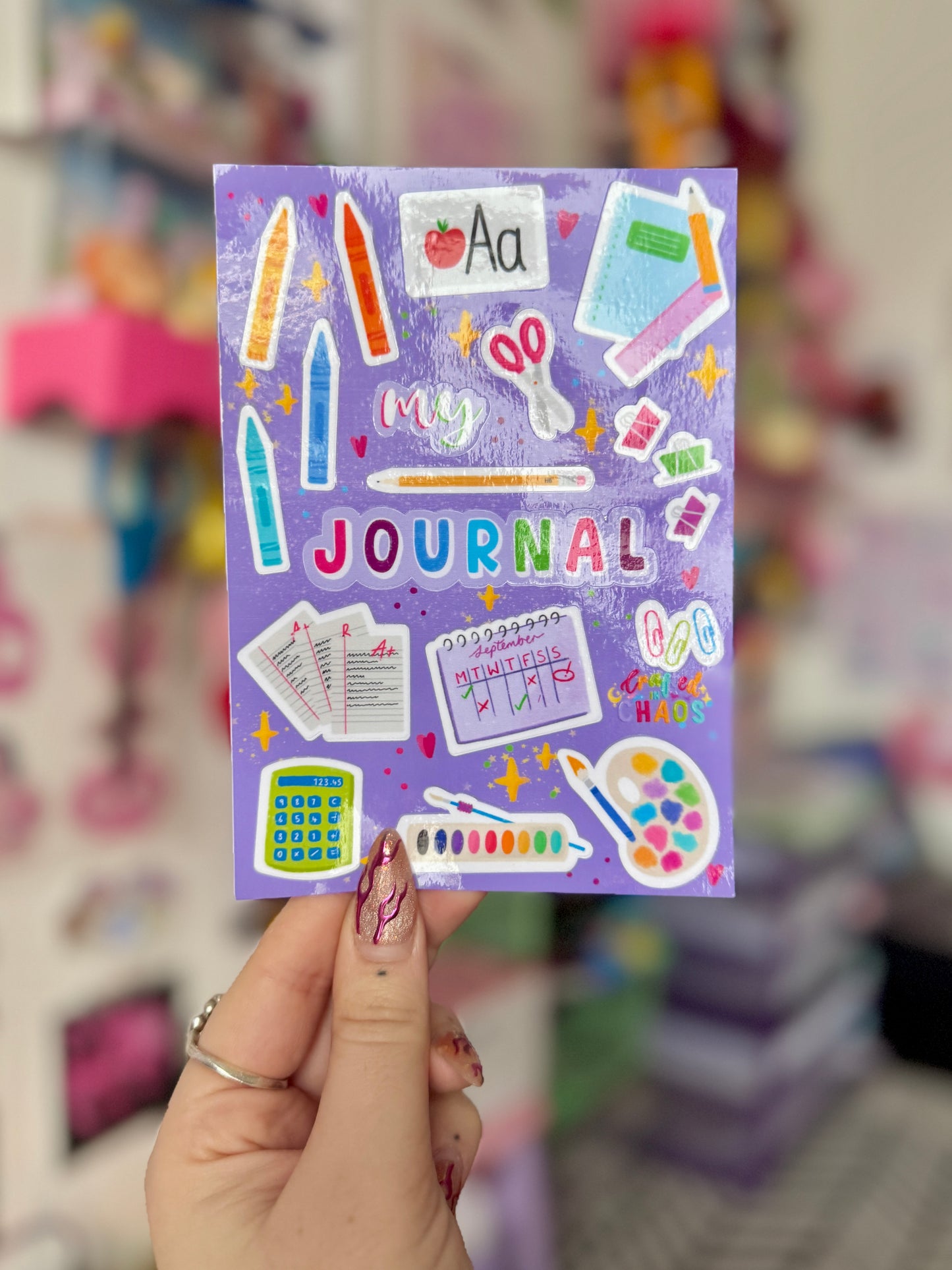 Journaling - A6 Sticker Sheet