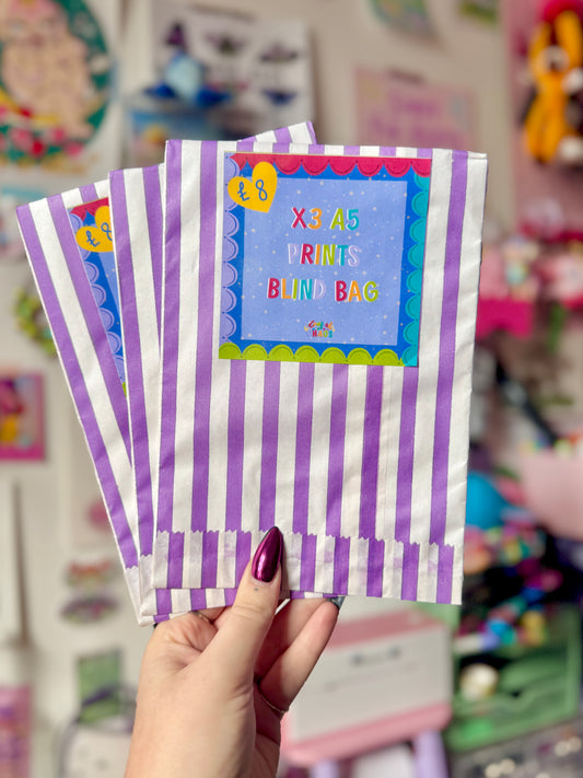 Blind Bag! x3 A5 Prints