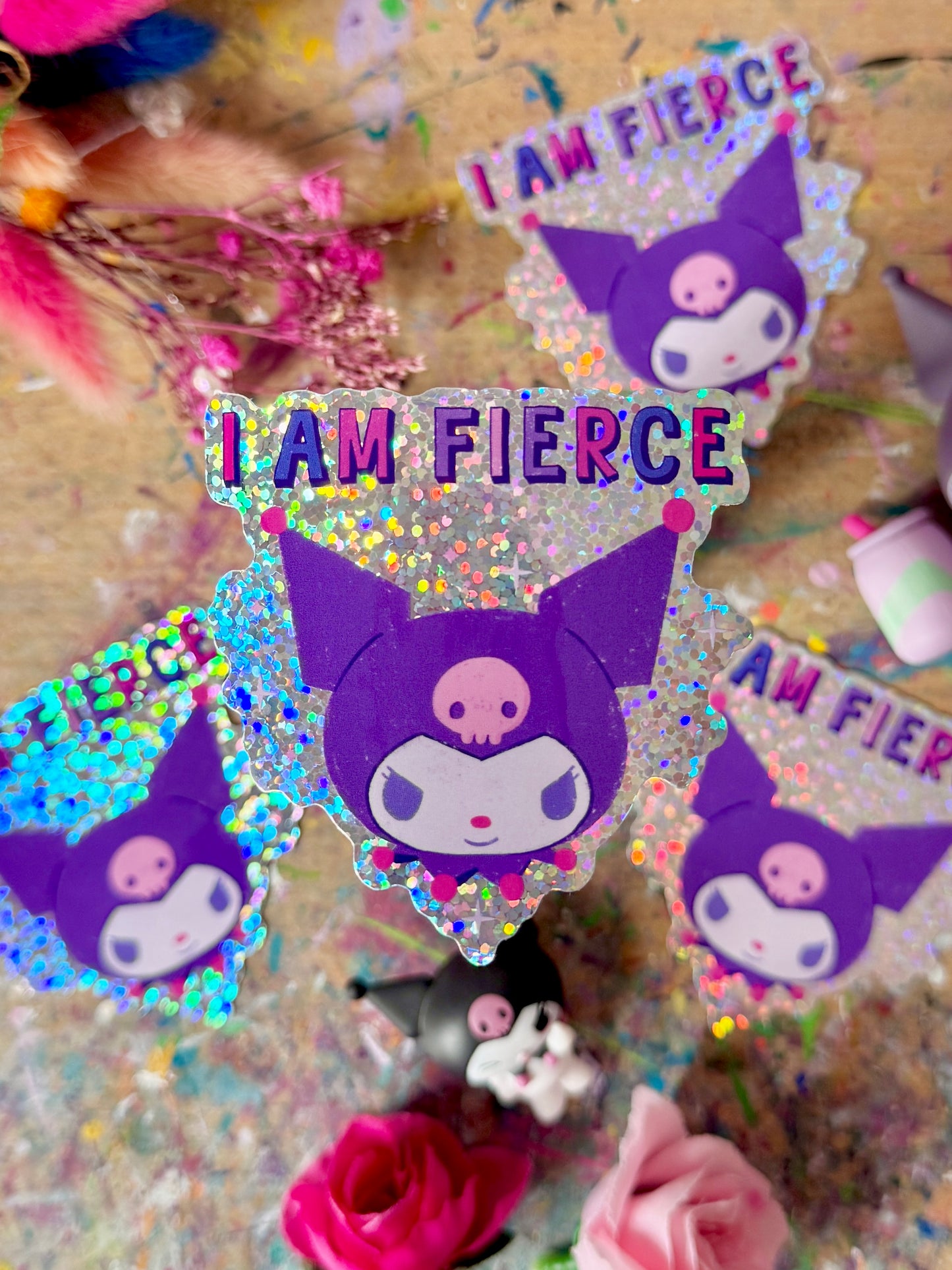 I Am Fierce - Holo Sticker