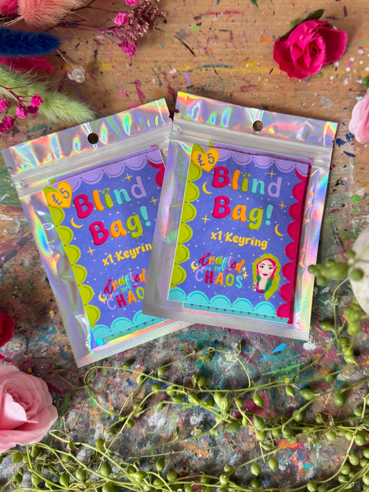 Blind Bag! x1 Keyring