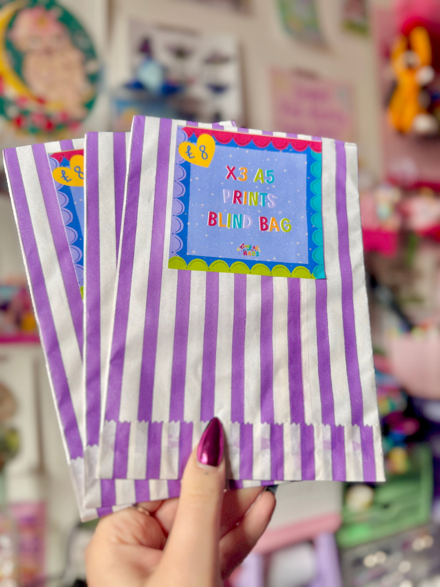 Blind Bag! x3 A5 Prints