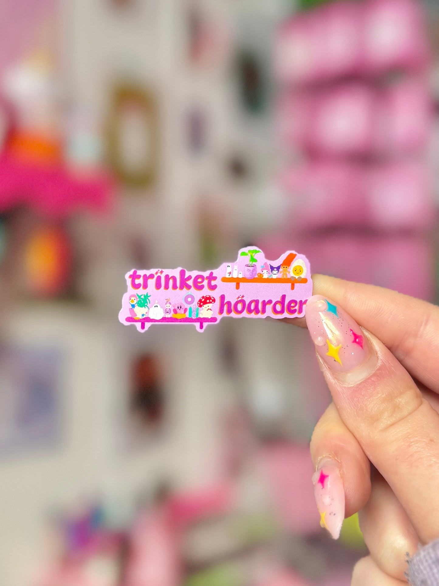 Trinket Hoarder Sticker