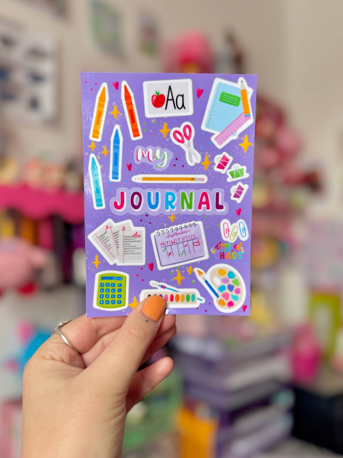 Journaling - A6 Sticker Sheet