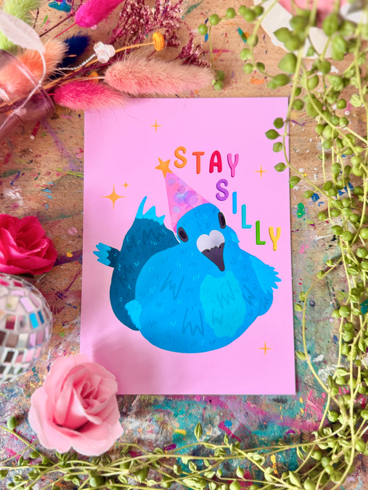 Stay Silly - A6 Postcard