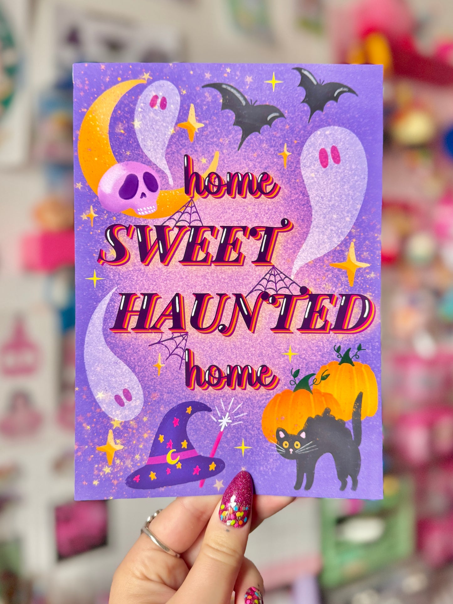 Home Sweet, Haunted Home - Print