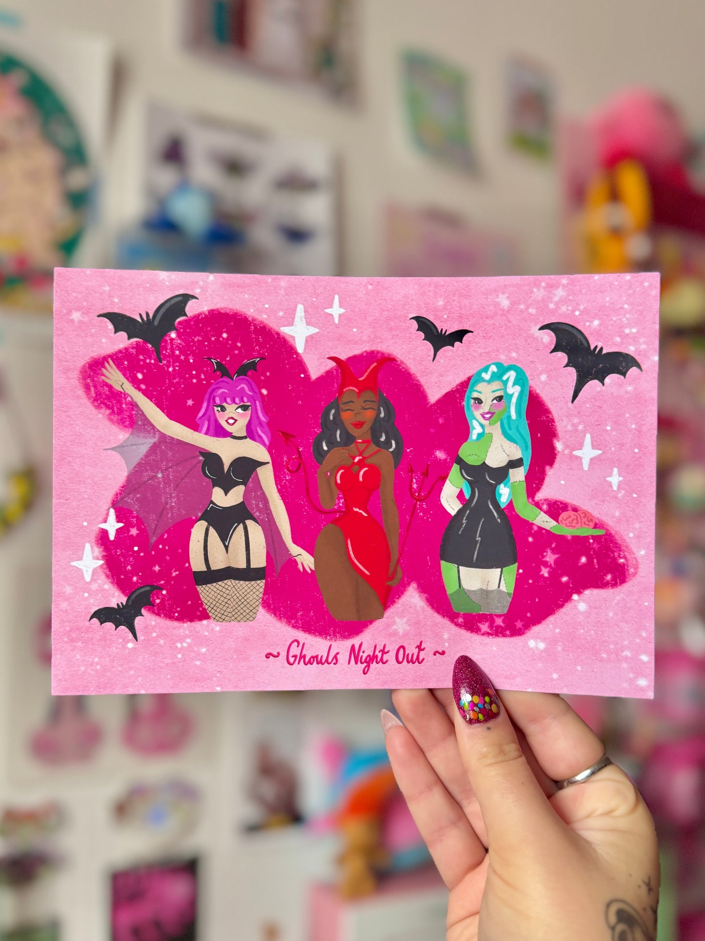 Ghouls Night Out - Print
