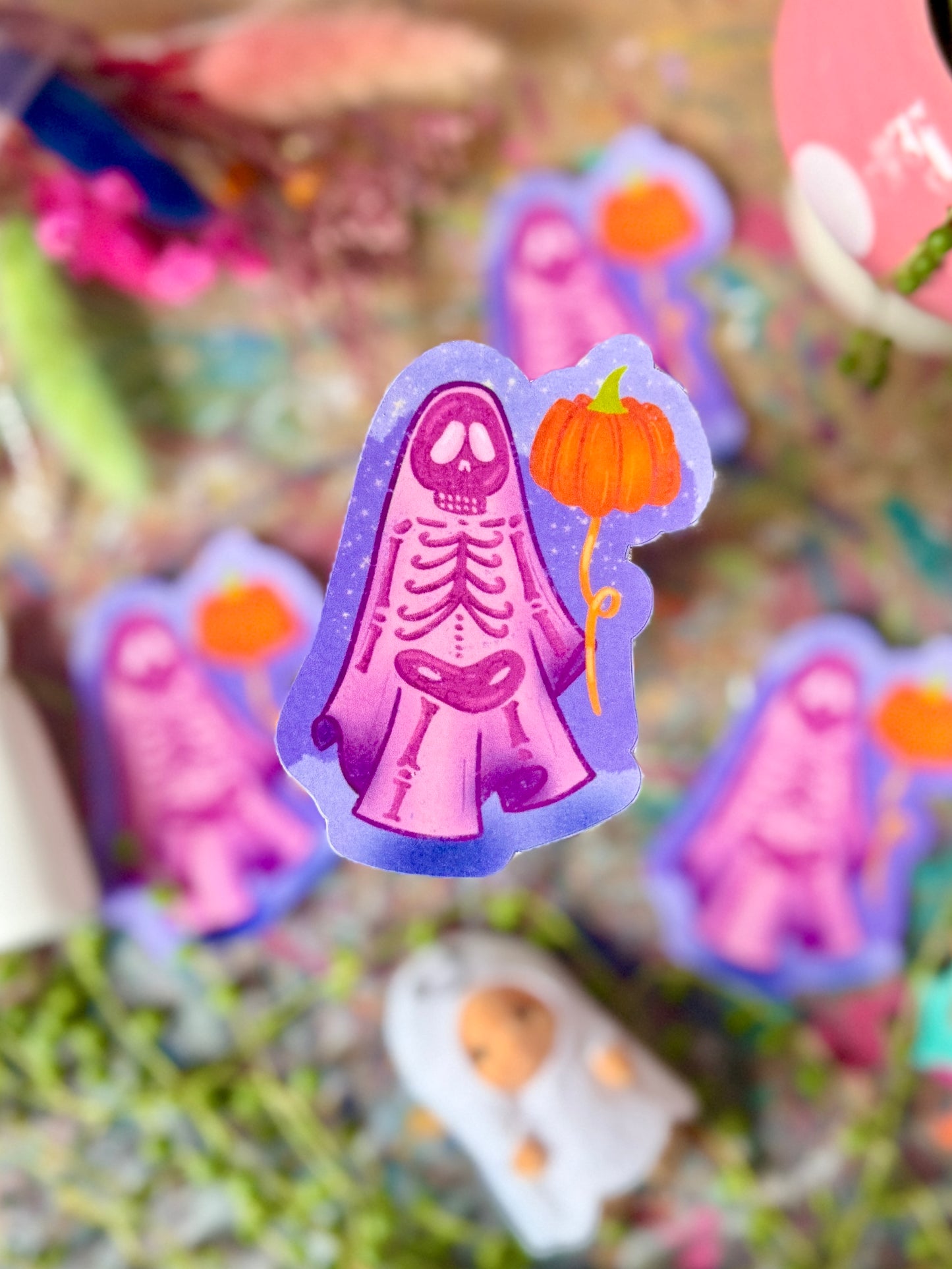 Ghost Trick or Treater - Sticker