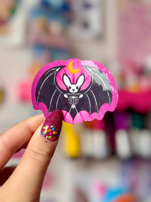 Skeleton Bat - Sticker
