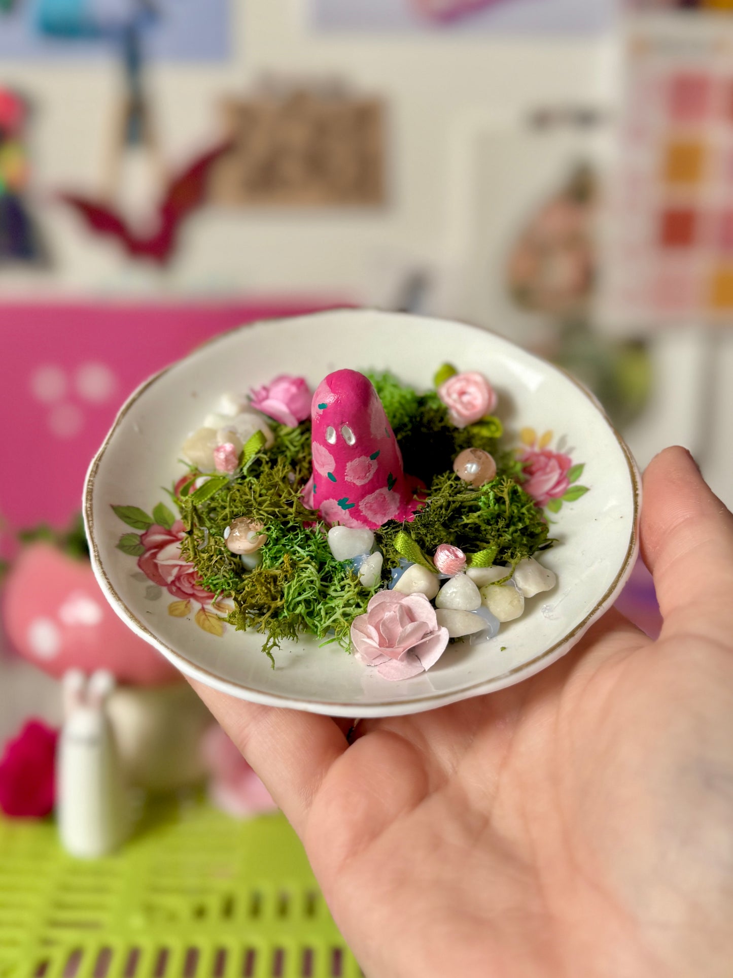 Medium Clay Ghost Plate