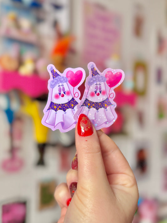 Clown Ghost - Sticker