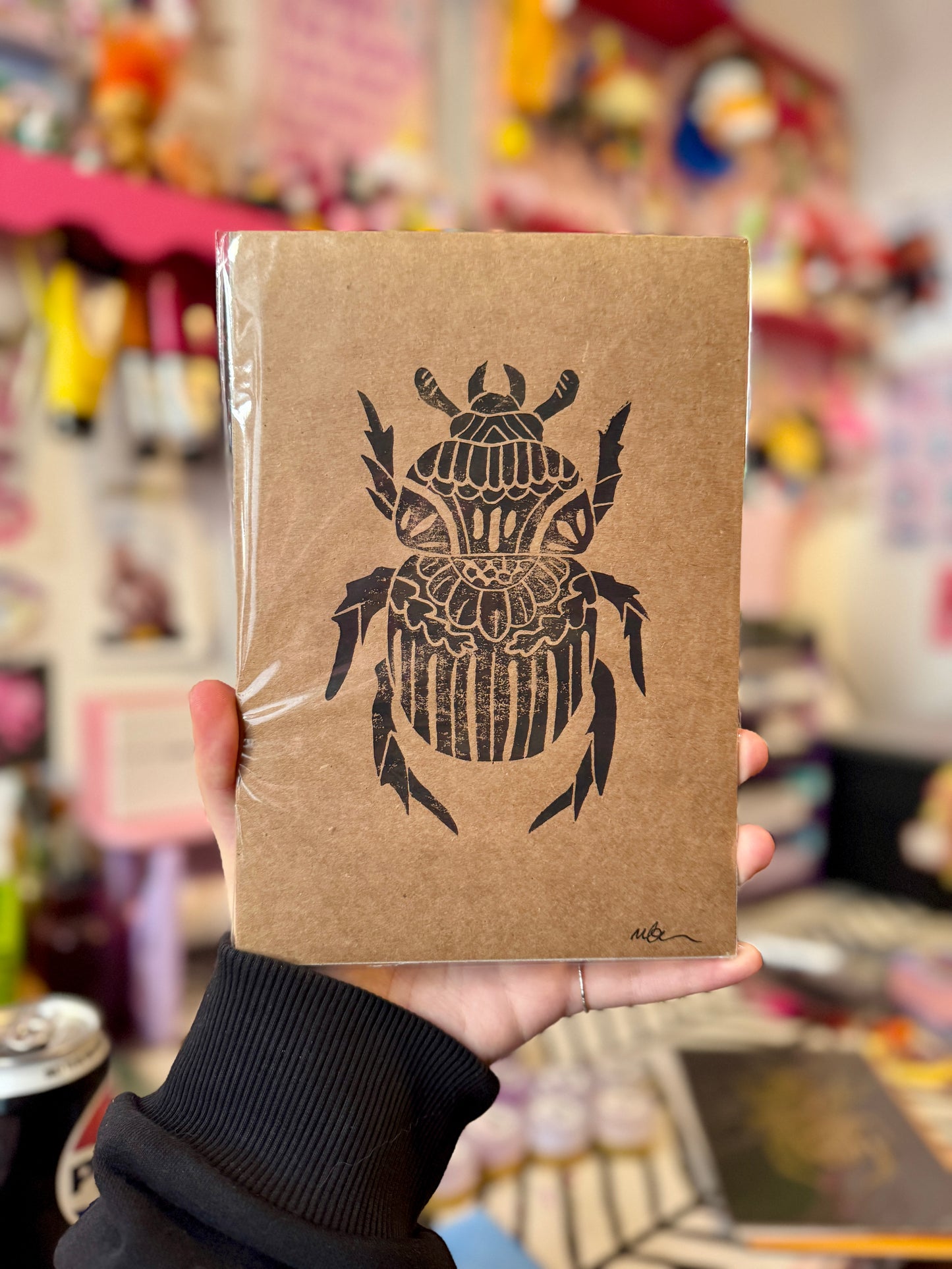 Sale - Beetle A5 Linoprints