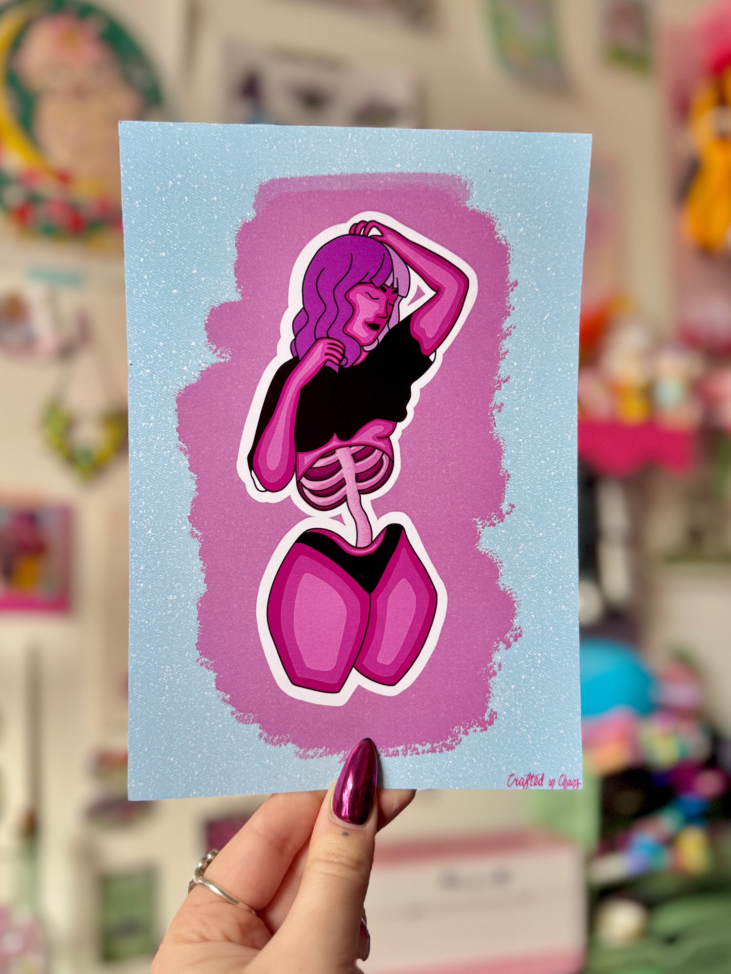 SECONDS - Old Bones - A5 Print