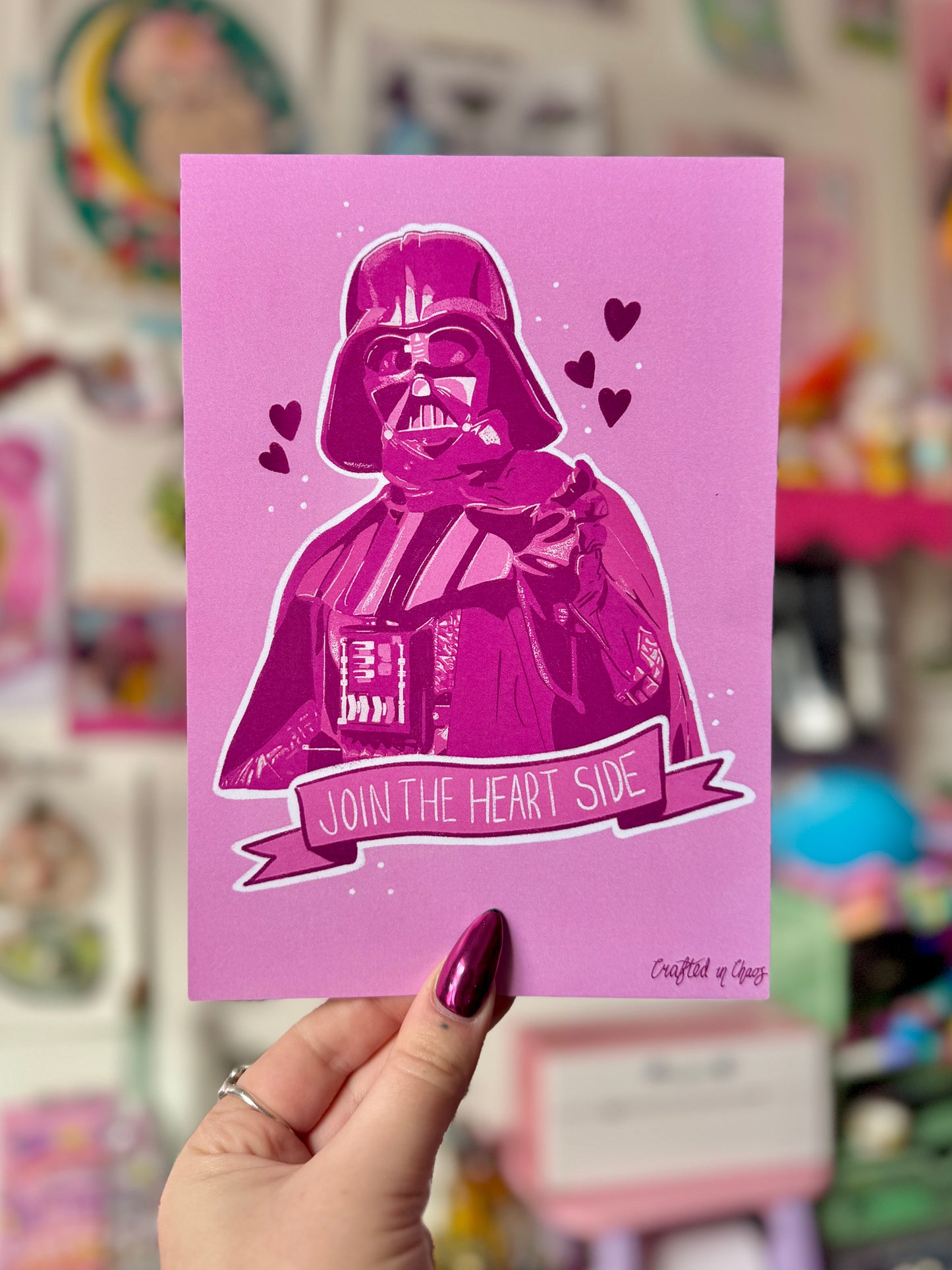 SECONDS - Join The Heart Side - A5 Print