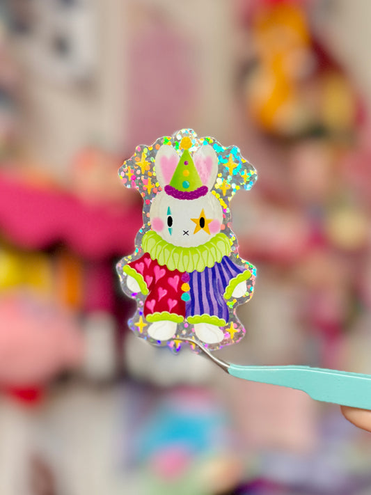 Clown Miffy - Holo Sticker