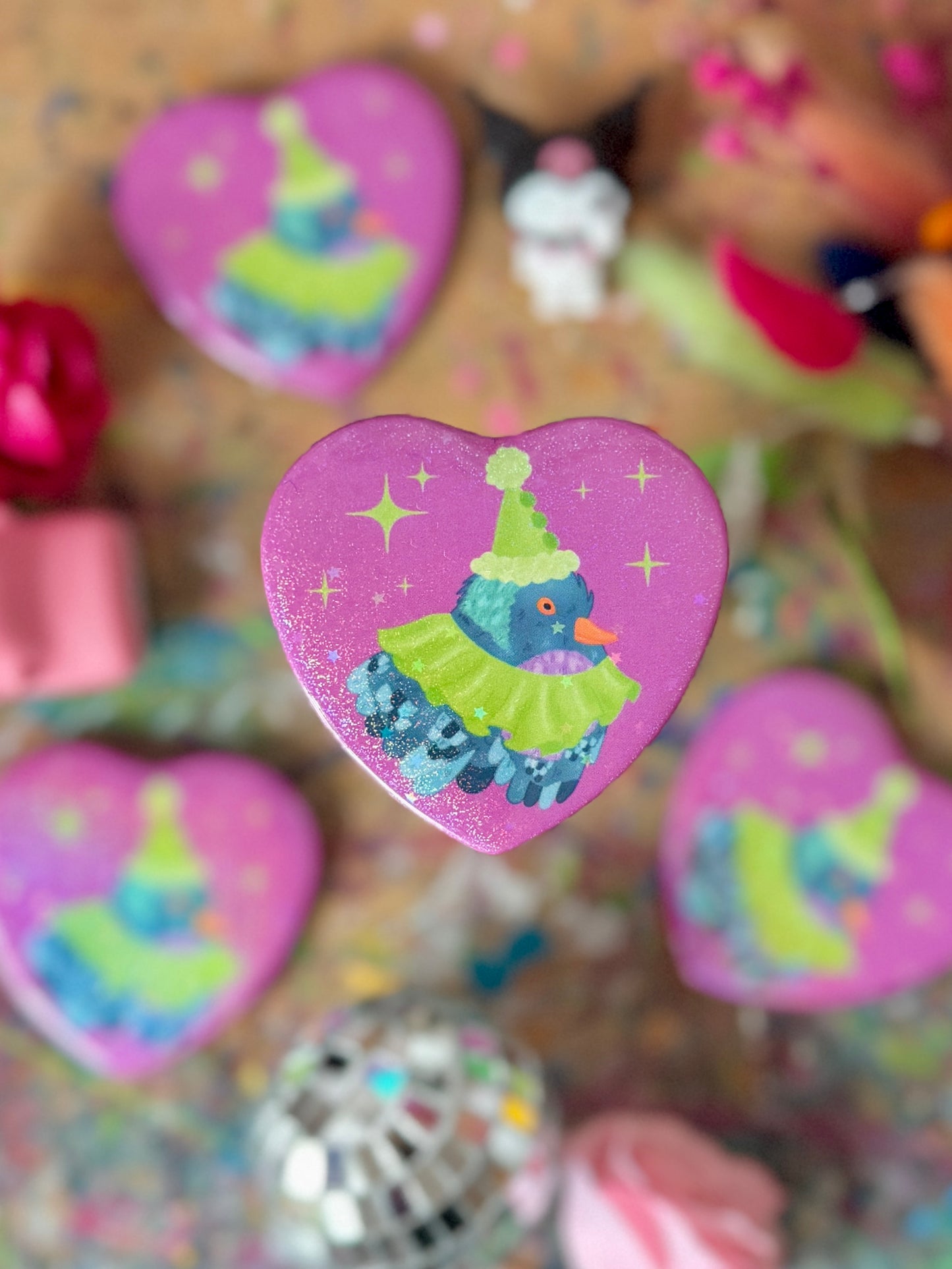 Clown Pigeon - Badge