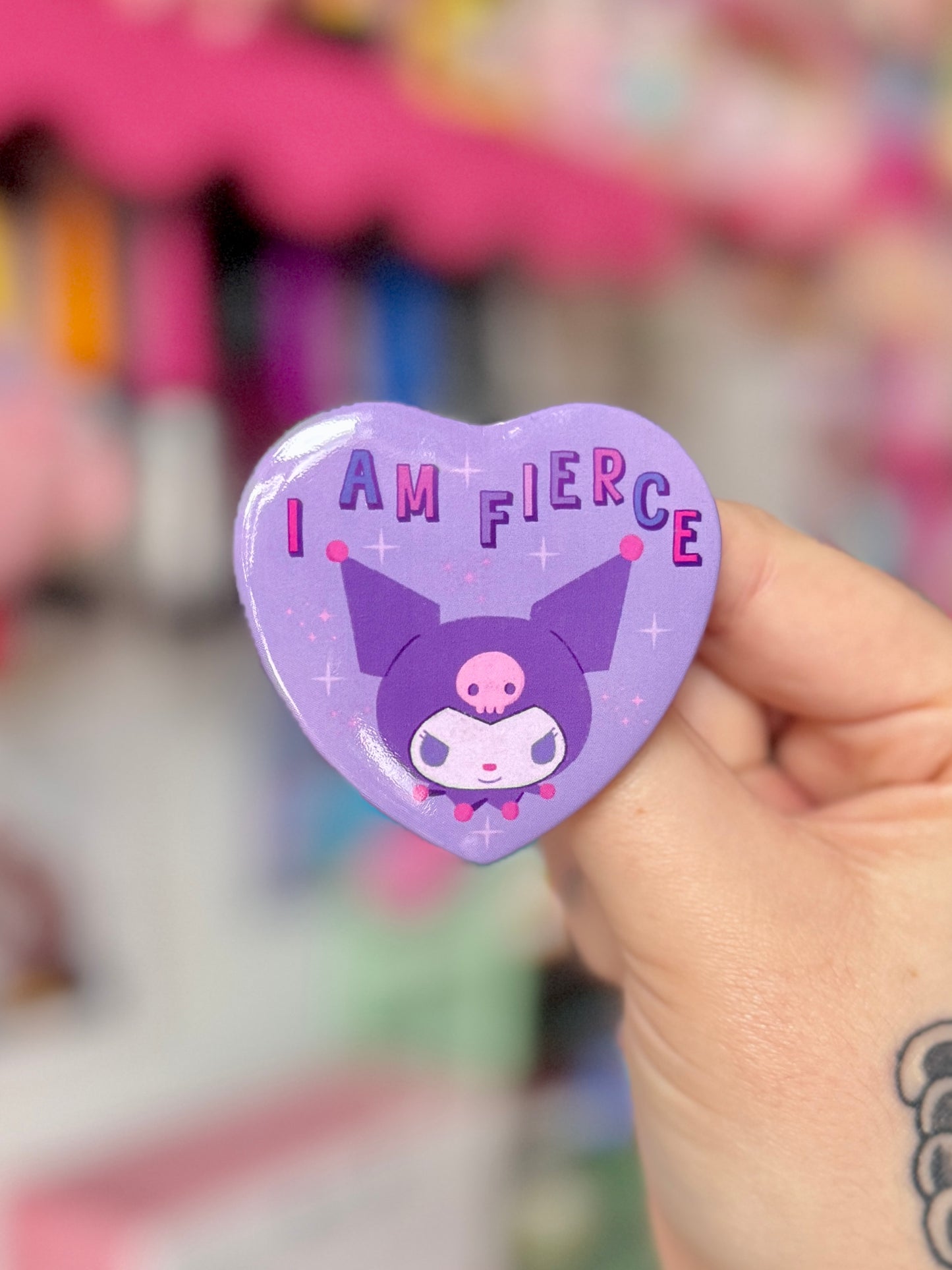 I Am Fierce - Badge