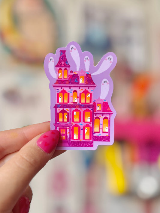 Haunted House - Sticker