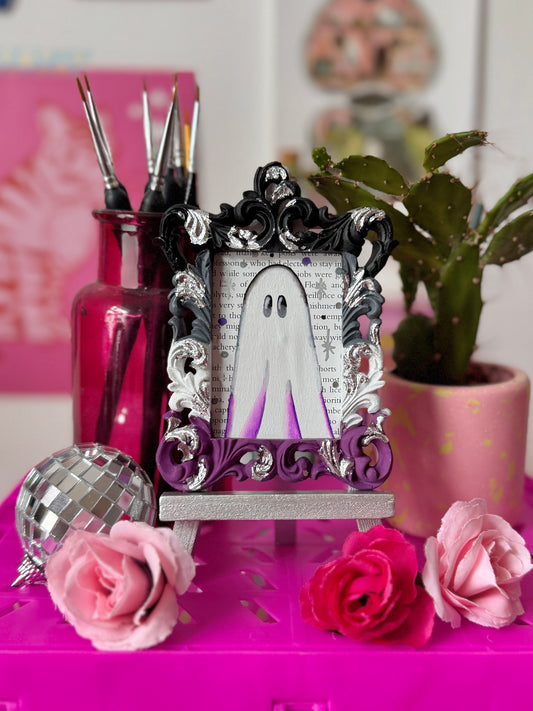 Asexual Pride Flag Ghost Frame (Made to Order)