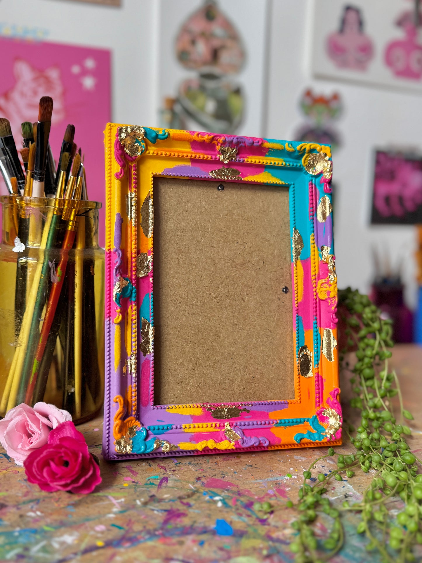 Empty Rainbow Large Ghost Frame 3