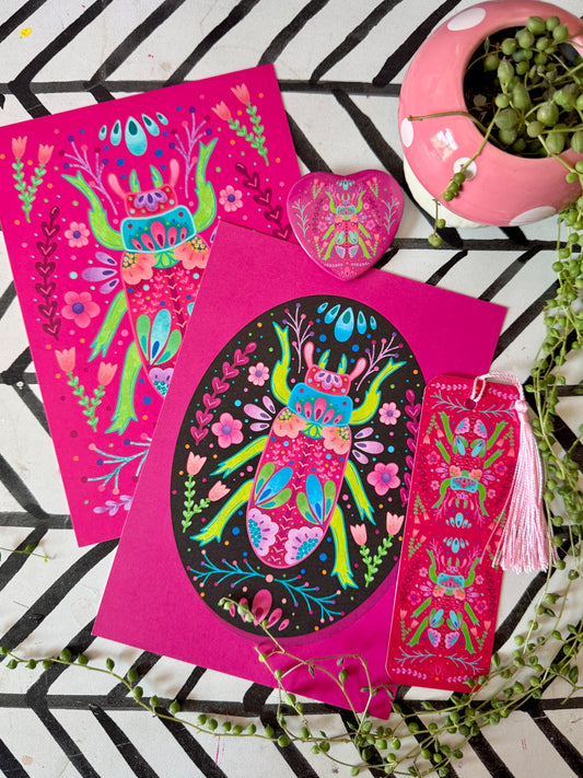 Pink & Green Beetle Bundle