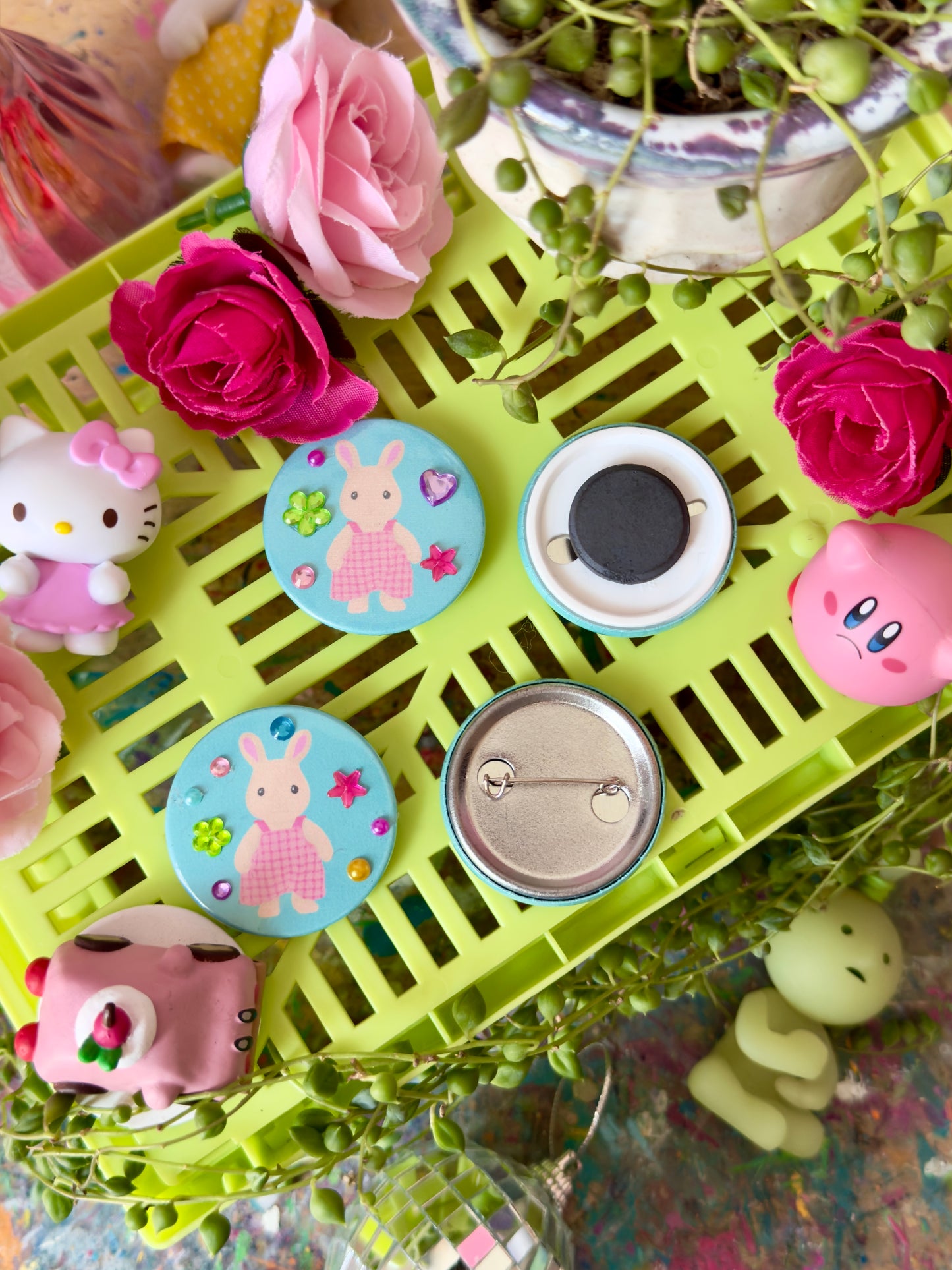 Sylv Bunny - Badge/Magnet