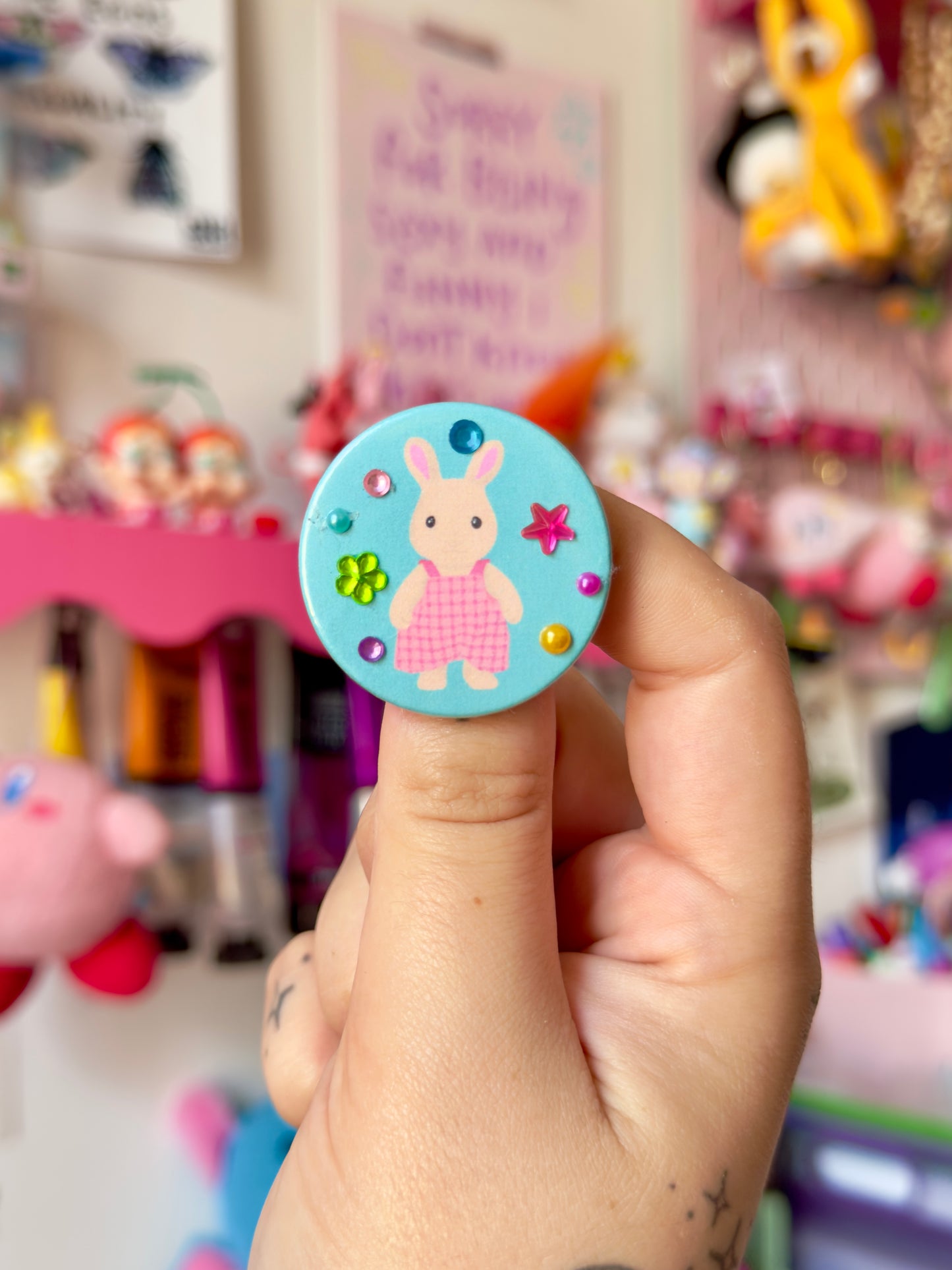 Sylv Bunny - Badge/Magnet