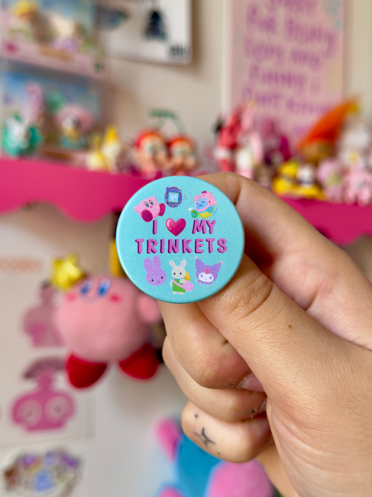 I Love My Trinkets - Badge/Magnet