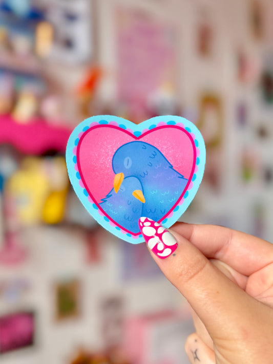 Pigeon Love - Sticker