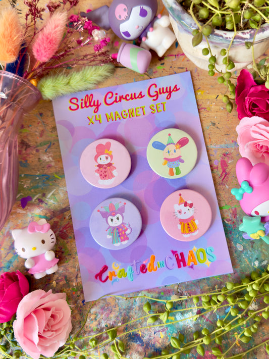 Silly Circus Guys - Magnet Set